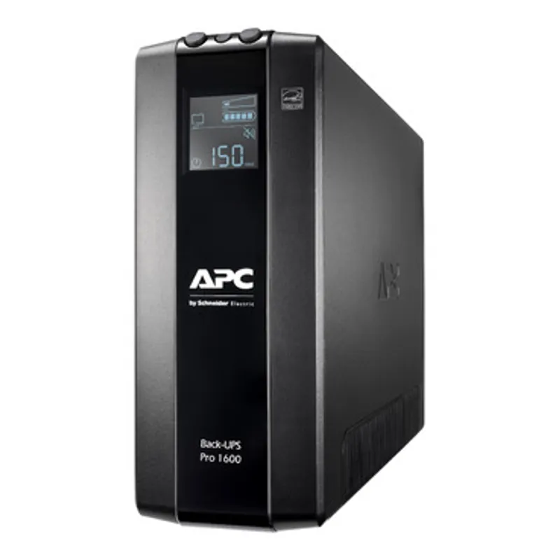 APC Back-UPS Pro, 1600VA/960W, Tower, 230V, 8x IEC C13 outlets, AVR, LCD, User Replaceable Battery — photo 1 of 4