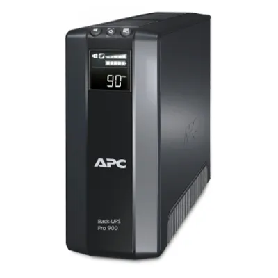 APC Back-UPS Pro, 900VA/540W, Tower, 230V, 5x CEE 7/7 Schuko outlets, AVR, LCD, User Replaceable Battery