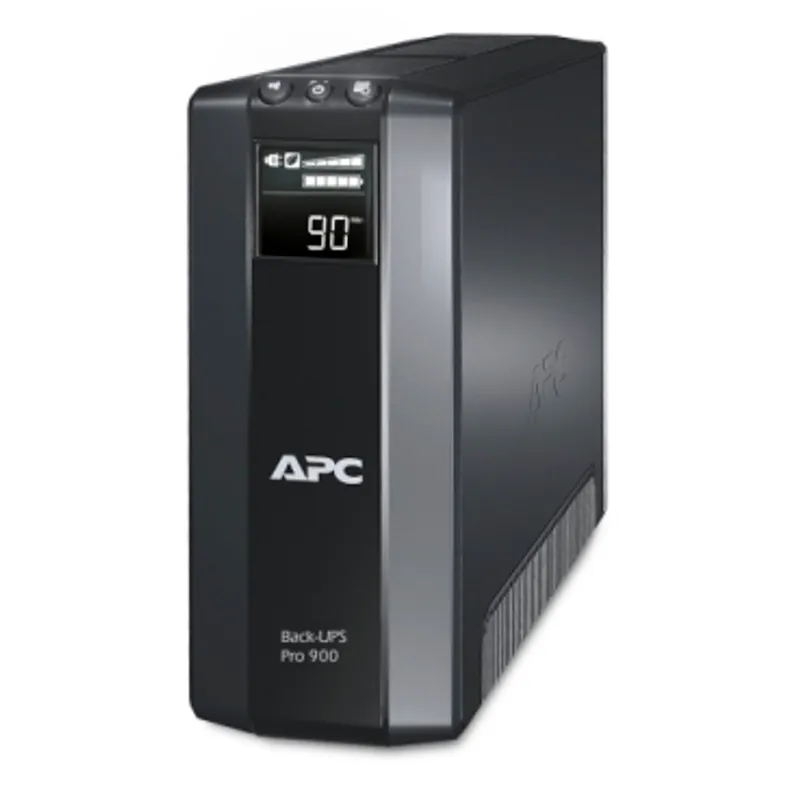 APC Back-UPS Pro, 900VA/540W, Tower, 230V, 5x CEE 7/7 Schuko outlets, AVR, LCD, User Replaceable Battery — photo 1 of 2