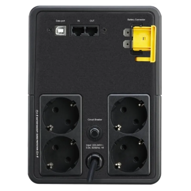 SE Back-UPS, 1200VA, Tower, 230V, 4 x CEE 7/7 Schuko outlets, AVR — photo 2 of 3