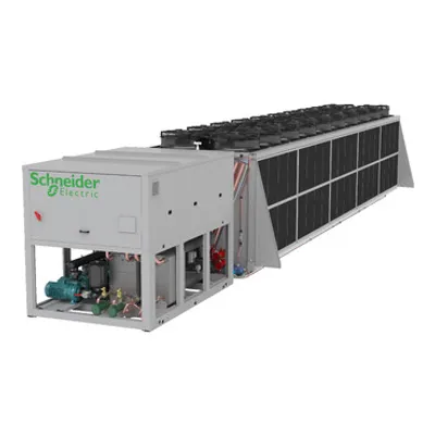 Uniflair Dry Cooler and Free Cooling Chiller with Scroll compressors, R410A, 760-1200 kW