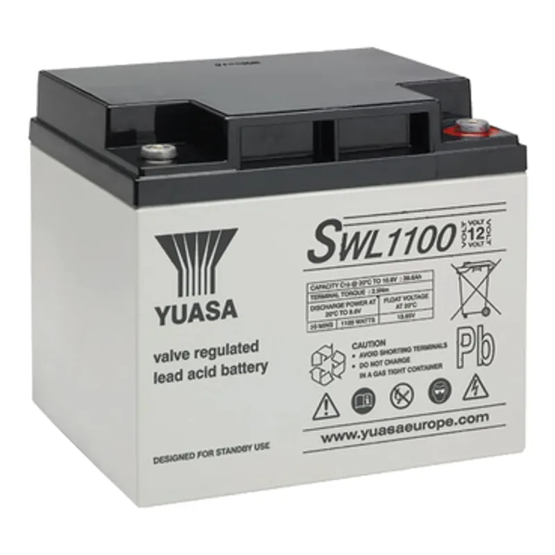 PowerLogic BAT38Ah 12V 38Ah 10 years life high rate industrial VRLA battery — photo 1 of 5