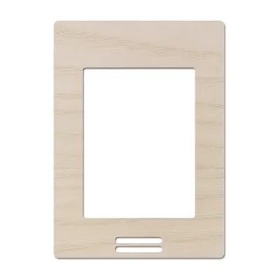 FASCIA LIGHT TAN WOOD GRAIN FINISH