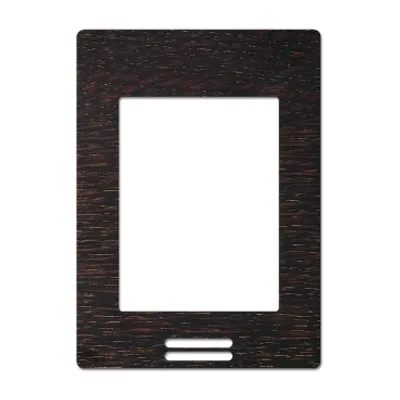 FASCIA DARK BROWN WOOD GRAIN FINISH