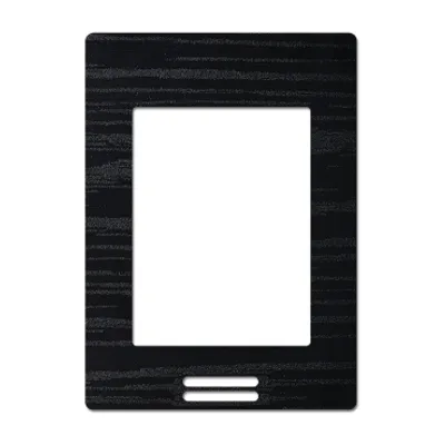 FASCIA DARK BLACK WOOD GRAIN FINISH