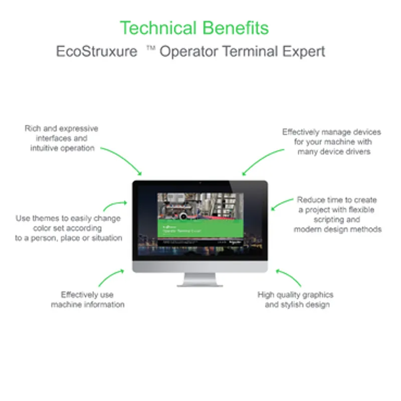 License, EcoStruxure Operator Terminal Expert, 3.x web viewer, runtime, addon, team, 10 station, perpetual, digital — photo 3 of 5