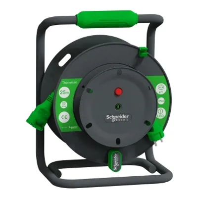 Thorsman - Ext. lead 25m HO5VVF 3G1.5 IP44 Schuko