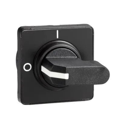 TeSys VARIO / Mini VARIO - front and black rotary handle - without padlocking