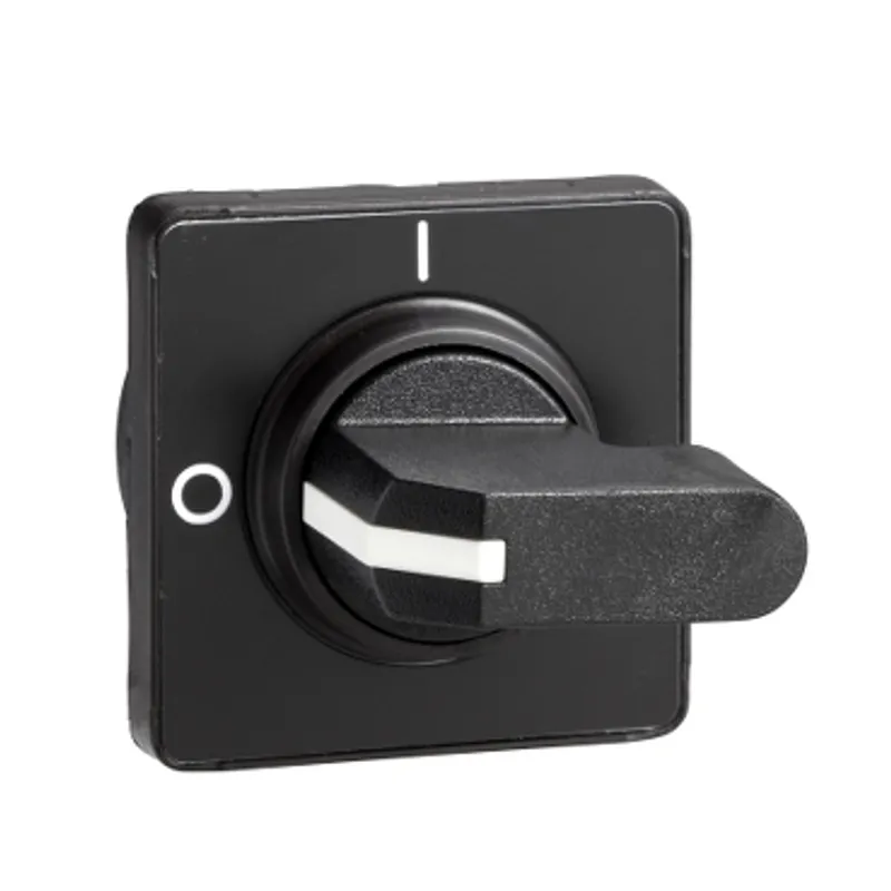TeSys VARIO / Mini VARIO - front and black rotary handle - without padlocking
