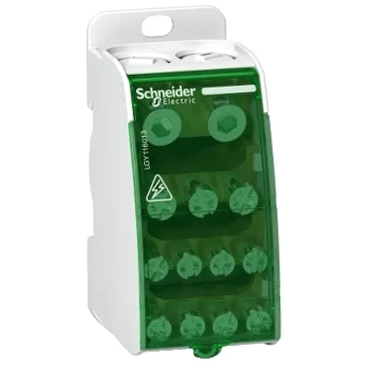 Linergy DS - screw distribution block 1P - 160A - 13 holes