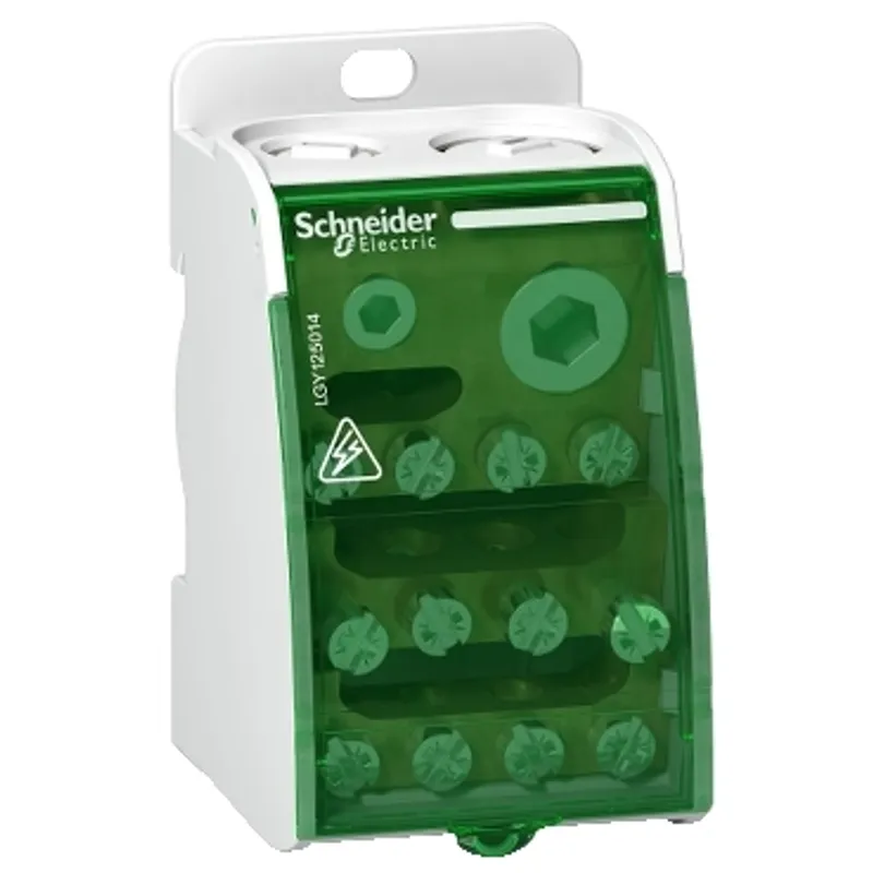 Linergy DS - screw distribution block 1P - 250A - 14 holes
