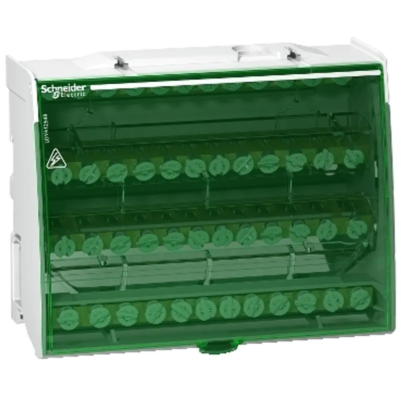 Linergy DS - screw distribution block 4P - 125A - 48 holes