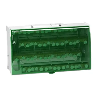 Linergy DS - screw distribution block 4P - 125A - 60 holes