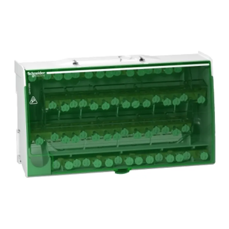 Linergy DS - screw distribution block 4P - 125A - 60 holes
