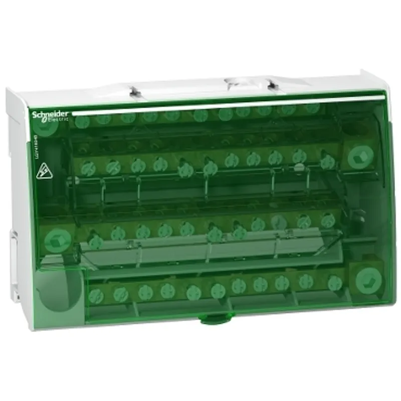 Linergy DS - screw distribution block 4P - 160A - 48 holes
