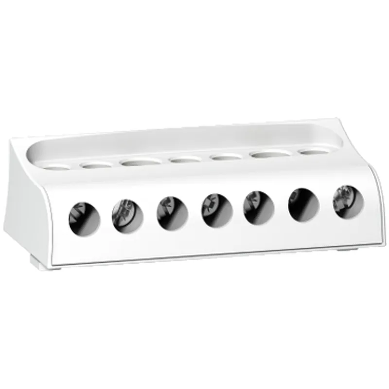 Linergy - additional Neutral bar for screw distrib block - 100 A - 7 connections