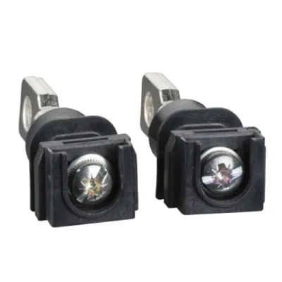 Short rear connections, ComPacT NSX, EasyPact CVS, 250A, set of 2 parts