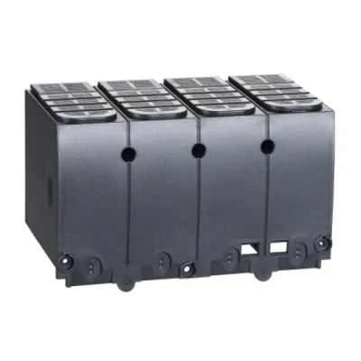 Long terminal shield, ComPacT NSX100/160/250, pitch 35mm, IP40, 4 poles