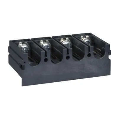 One piece spreader, ComPacT NSX 100/160/250, 35mm to 45mm pitch, flat connection, 4 poles