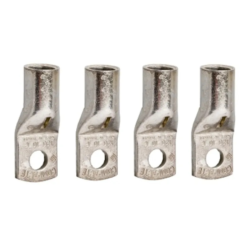 Crimp lugs for copper cable, ComPacT NSX400/630, 240mm², set of 4 parts — photo 1 of 3