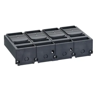 Short terminal shield, ComPacT NSX400/630, pitch 45mm, IP40, 4 poles