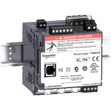 Power quality meter, PowerLogic PM8000, Essential, transducer, 64 MB, 128 s/c — photo 2 of 2