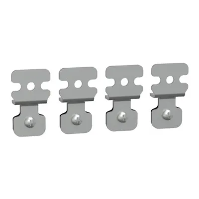 Set of 4 wall fixing lugs, made of steel. For PanelSeT SBM boxes