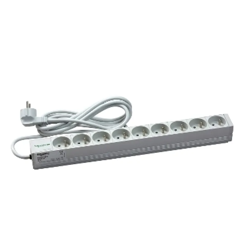 Actassi - 1U power distribution rail - 9 sockets 19P UTE