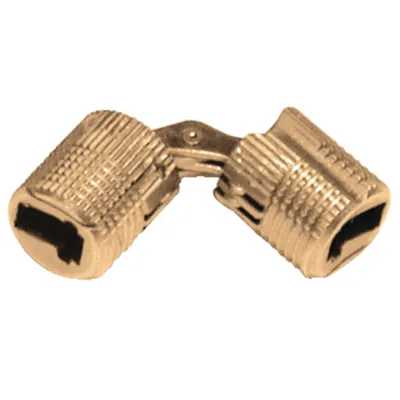 Set of 2 brass internal hinges for PLS box