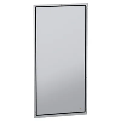 Rear panel, PanelSeT SFN, for electrical enclosure H1600 W800mm, external fixing