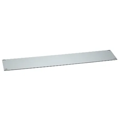 Actassi - 19" plain plate - 1U - aluminium - 3 mm
