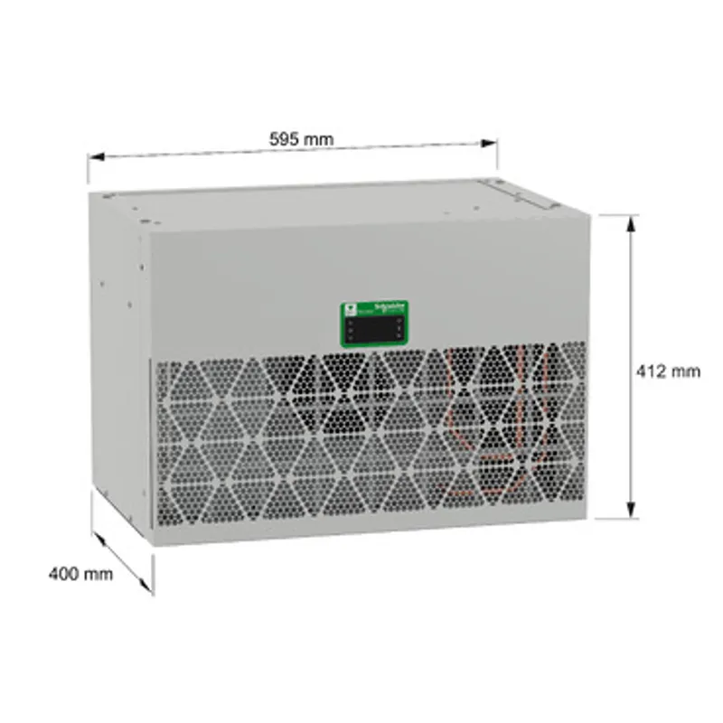 Roof Connected Cooling Unit, Climasys CU, 1,2kW, 2 Poles, 400/460V, 50/60Hz, IP54 — photo 2 of 21