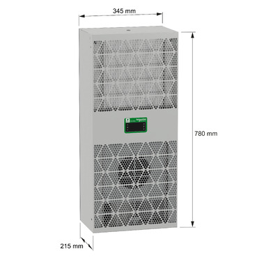 Side Connected Cooling Unit, Climasys CU, 1kW, 230V, 50/60Hz, IP55 — photo 2 of 21