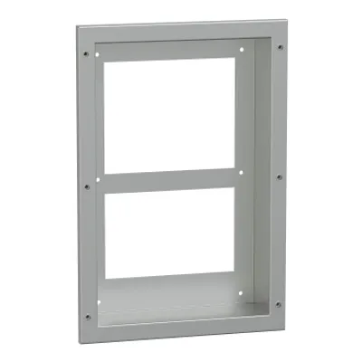 Half flush mounting kit for Stainless steel Side Connected Cooling Unit, Climasys CU, 350 - 600W