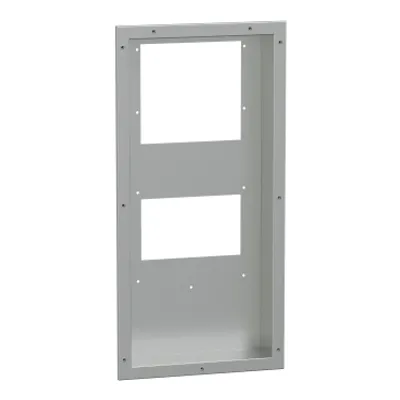 Half flush mounting kit for Stainless steel Side Connected Cooling Unit, Climasys CU, 0,8 - 1kW