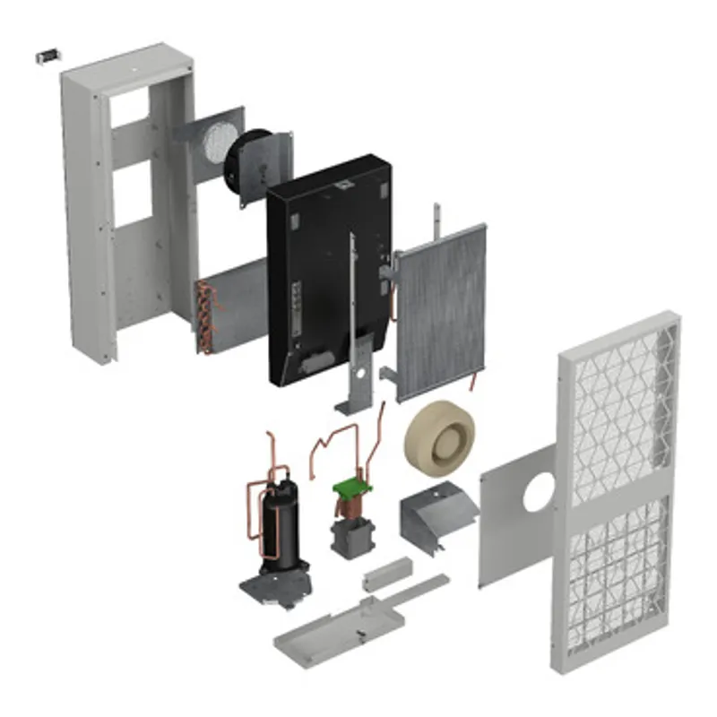 Outdoor Connected Cooling Unit, Climasys CU, 2kW, 3 poles, 380/460V, 50/60Hz, IP55 — photo 7 of 21