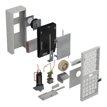 Side Connected Cooling Unit, Climasys CU, Stainless Steel, 600W, 230V, 50/60Hz, IP55 — photo 6 of 21