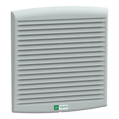 ClimaSys forced vent. IP54, 165m3/h, 230V, with outlet grille and filter G2