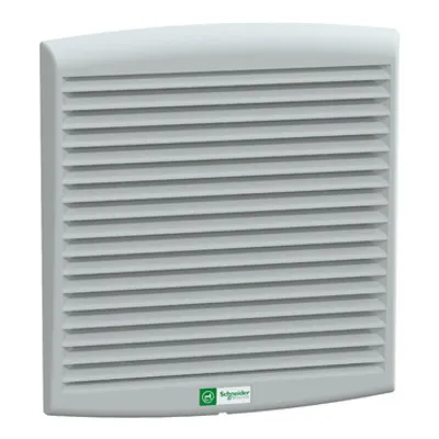 ClimaSys forced vent. IP54, 262m3/h, 24V DC, with outlet grille and filter G2