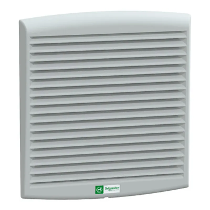 ClimaSys forced vent. IP54, 262m3/h, 24V DC, with outlet grille and filter G2