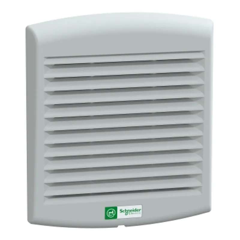 ClimaSys forced vent. IP54, 80m3/h, 24V DC, with outlet grille and filter G2