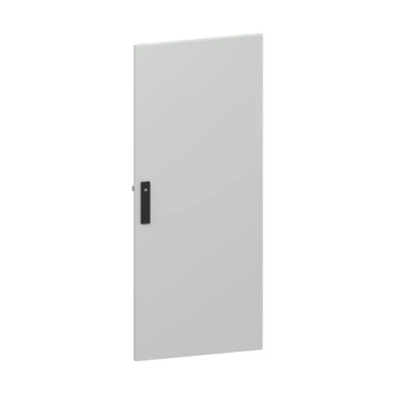 Plain door PanelSeT CRN H1200xW600 RAL 7035, with lock