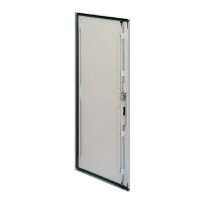 Plain door PanelSeT CRNG H1000xW600 RAL 7035, with lock