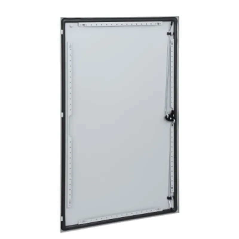 Plain right door PanelSeT S3D H1400xW500 RAL 7035, with lock — photo 2 of 2