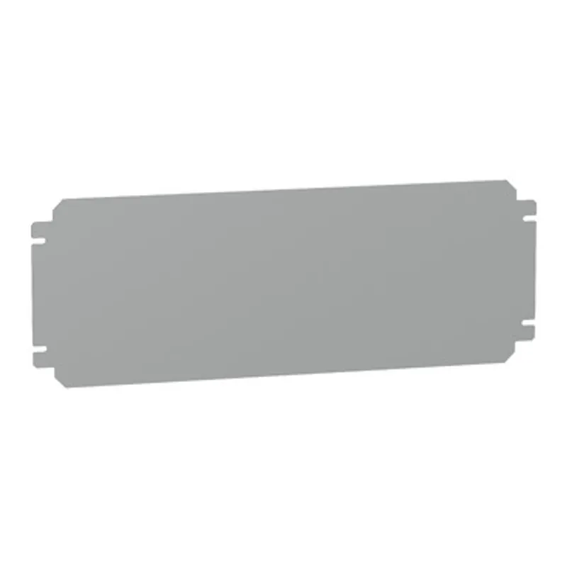 Plain mounting plate H200xW500mm made of galvanised sheet steel — photo 1 of 2