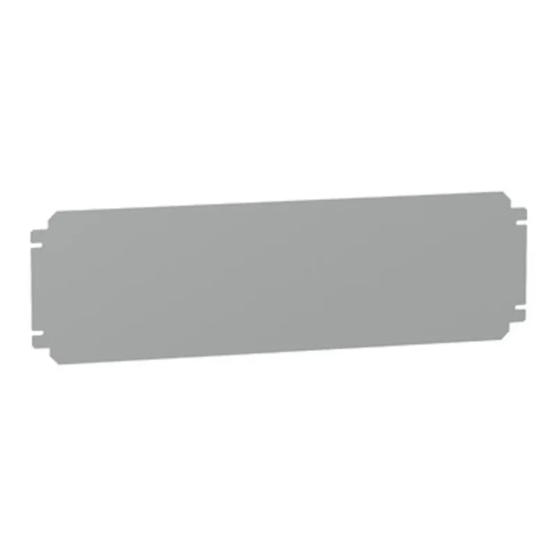 Plain mounting plate H200xW600mm made of galvanised sheet steel — photo 1 of 2