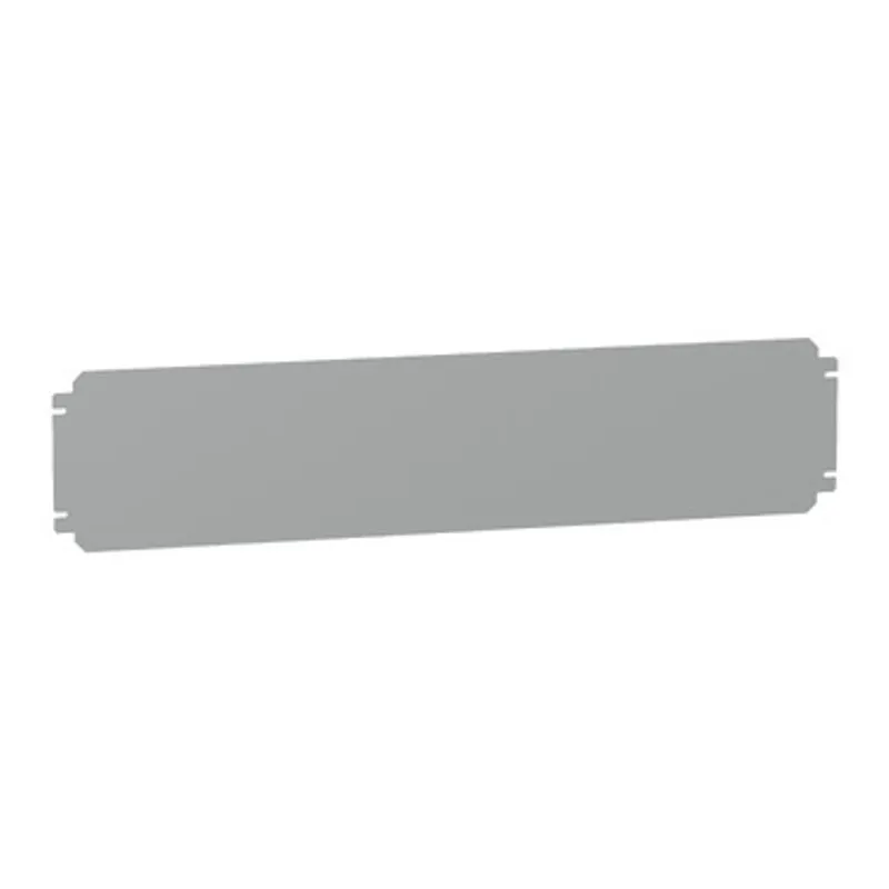 Plain mounting plate H200xW800mm made of galvanised sheet steel