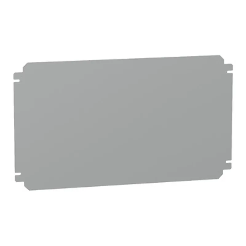 Plain mounting plate H300xW500mm made of galvanised sheet steel — photo 1 of 2