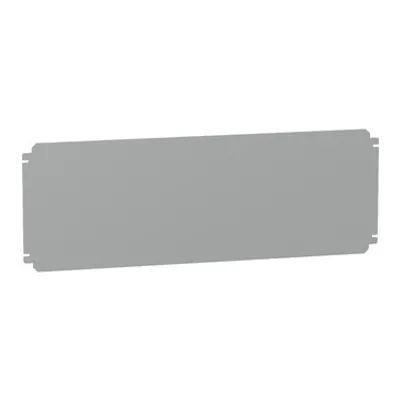 Plain mounting plate H300xW800mm made of galvanised sheet steel