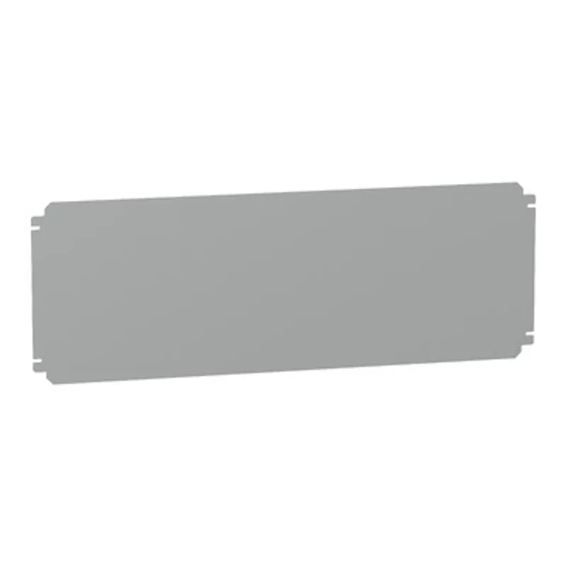 Plain mounting plate H300xW800mm made of galvanised sheet steel